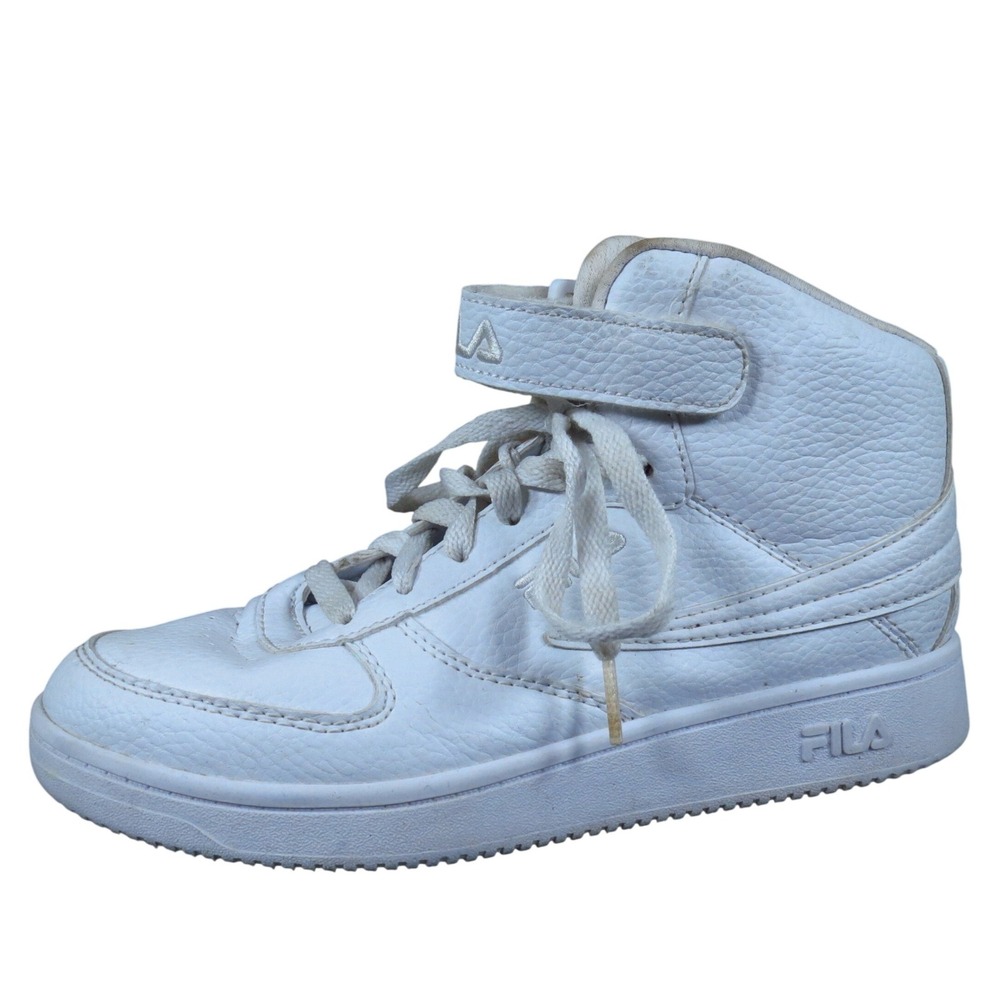 Fila‎ A-High Women's High Top Sneakers Size 6.5 White Synthetic Casual